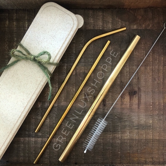 Stainless Steel Reusable Zero Waste Straw - Picture 3 of 5